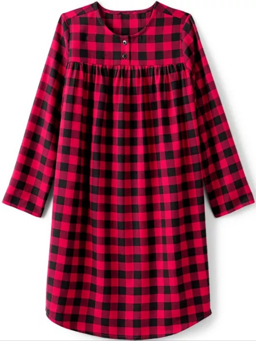 Kids Lands End Dress Plaid